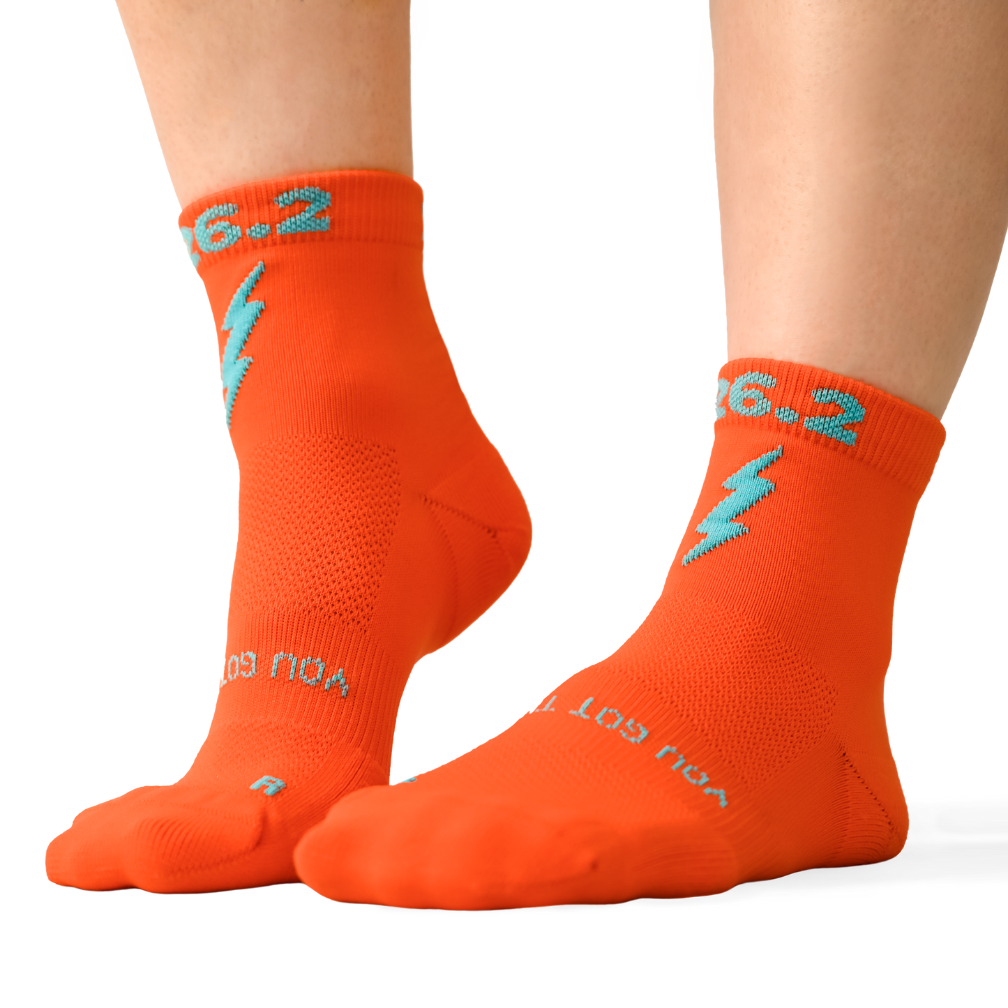 Marathon 26.2 Mid Crew Orange