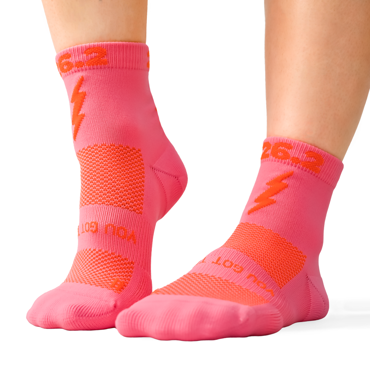 Marathon 26.2 Mid Crew Pink