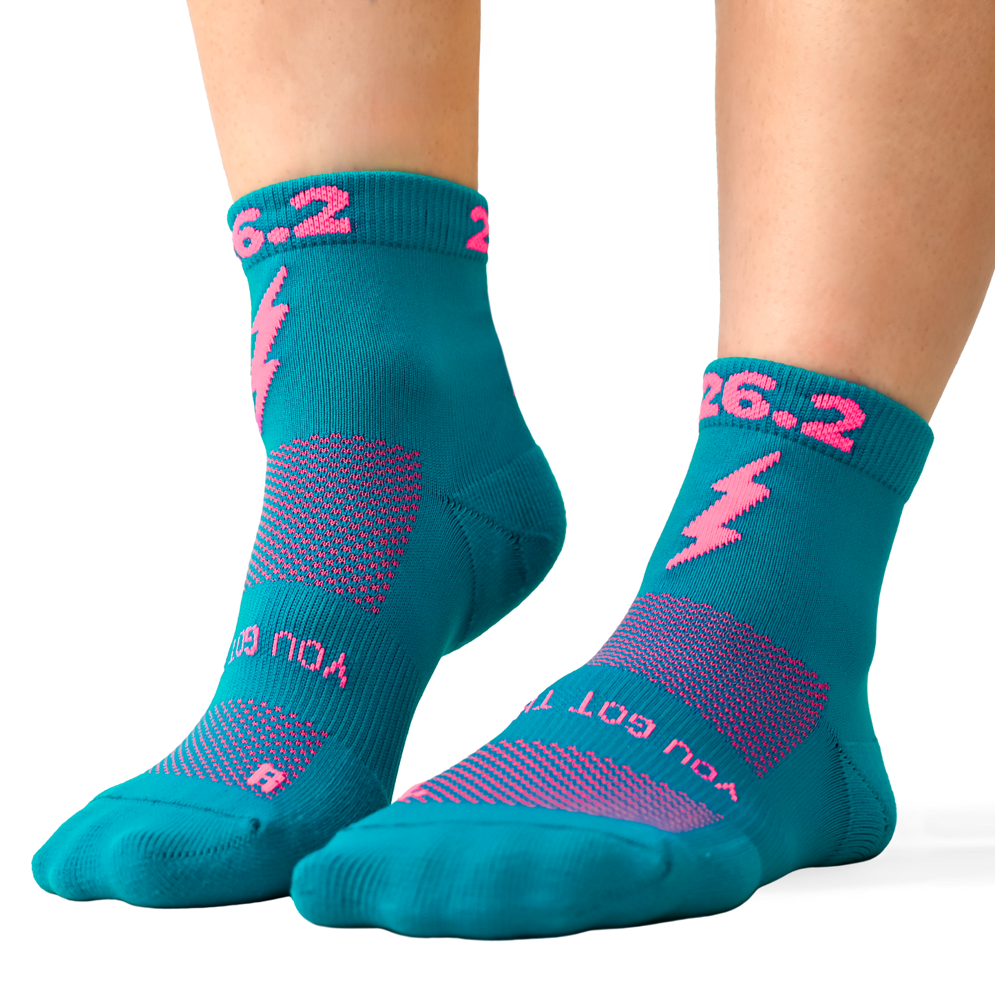 Marathon 26.2 Mid Crew Teal