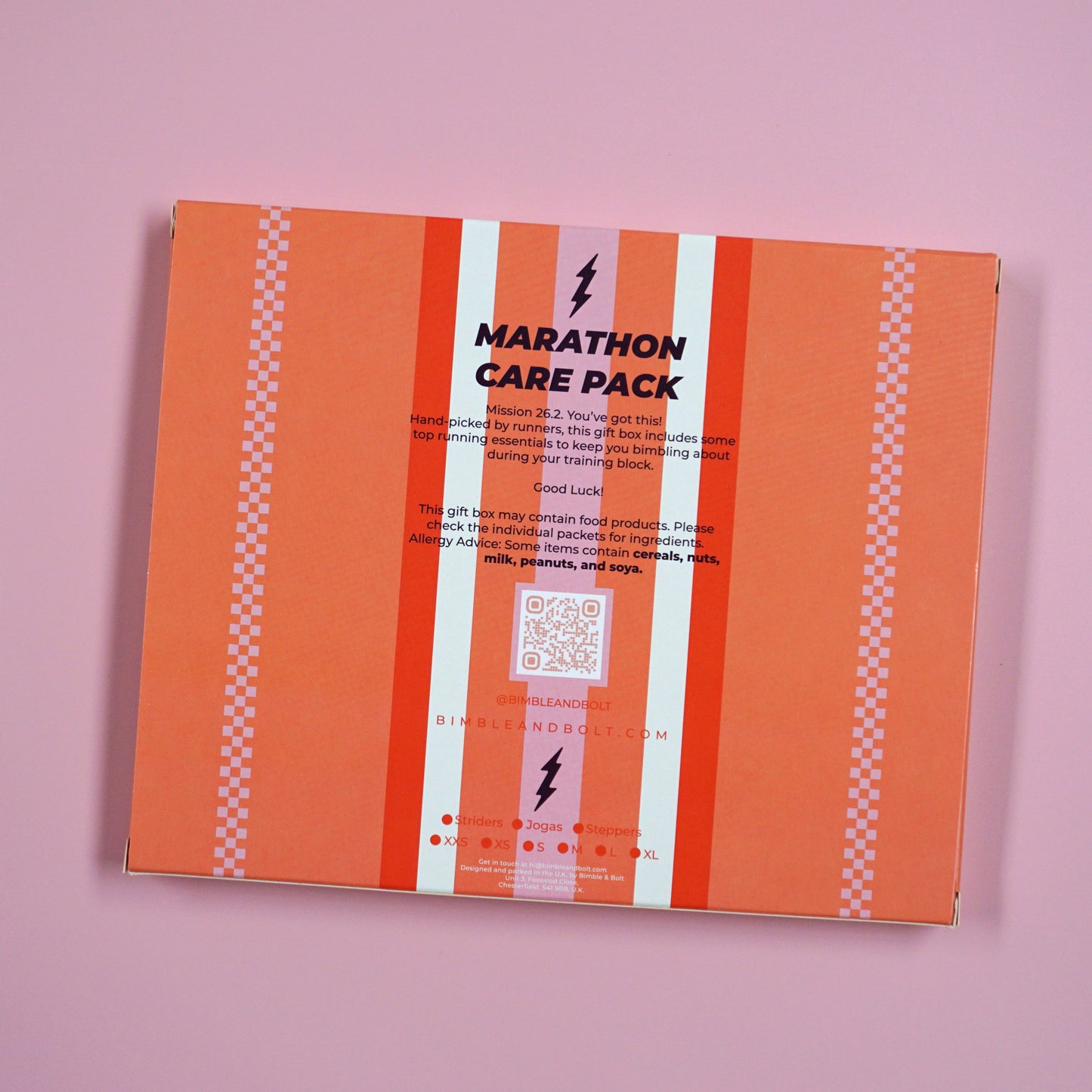 Marathon Care Pack Sock Box