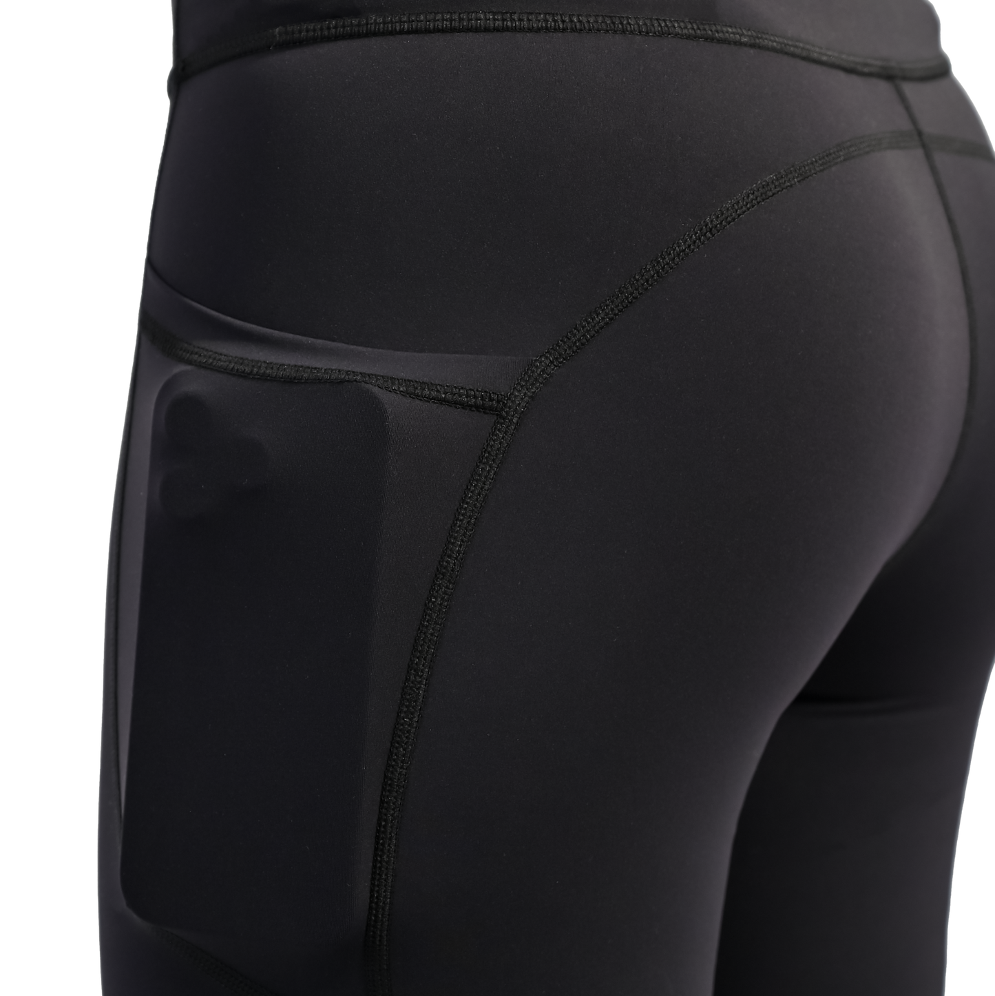 Black Super Strider Shorts 4"