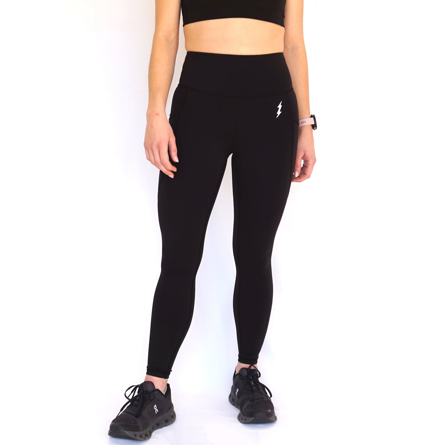 Bimble Black Recycled Soft Strider Leggings