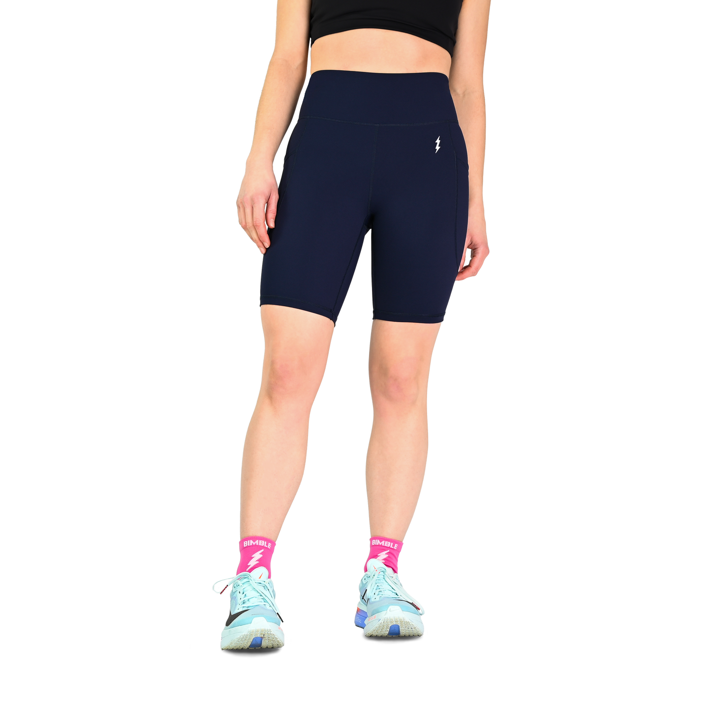 Midnight Super Strider Shorts 8"