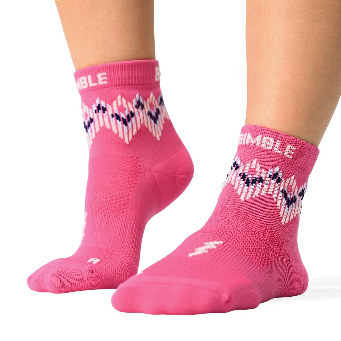 Pink Peaks Mid Crew