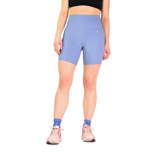 Violet Vogue Soft Strider Shorts 6"