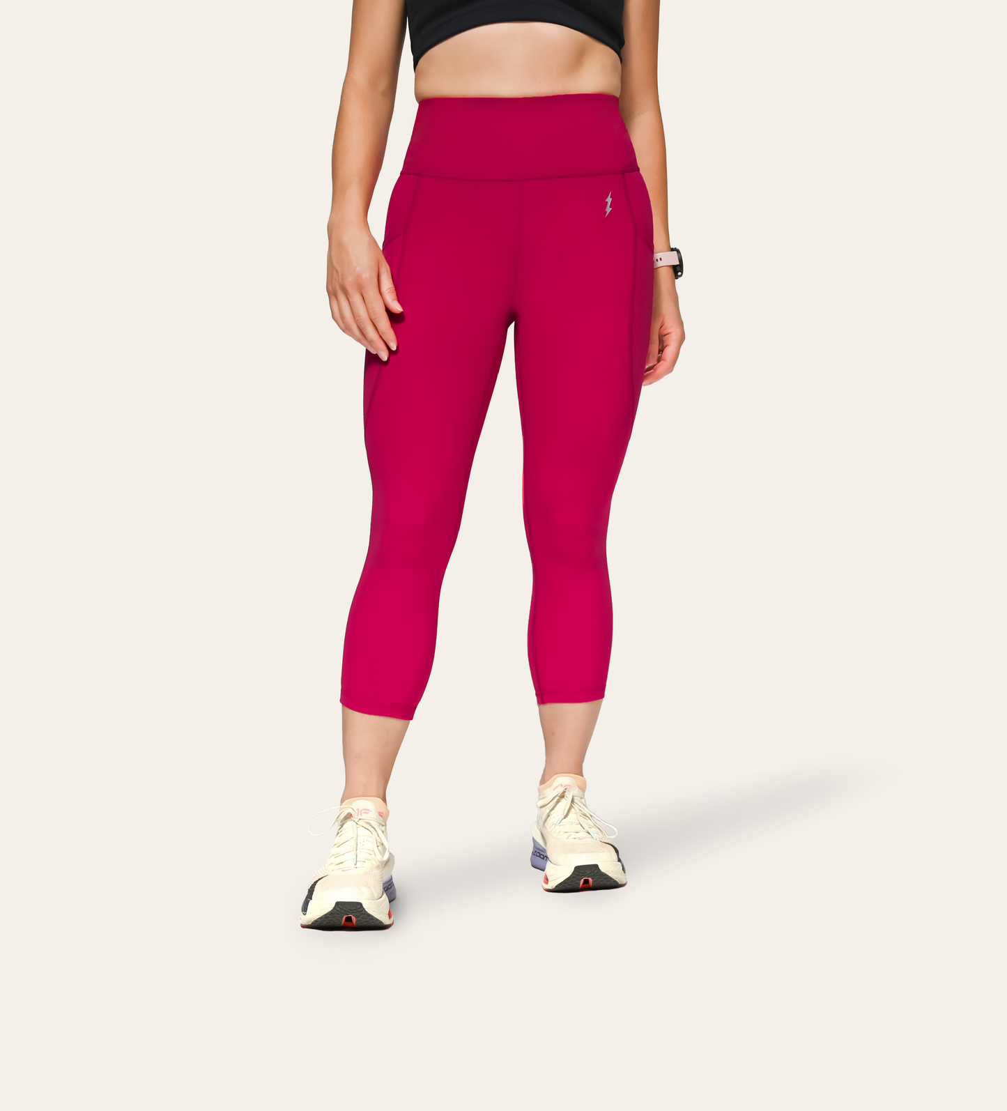 3/4 RUNNING LEGGINGS ROSEBERRY