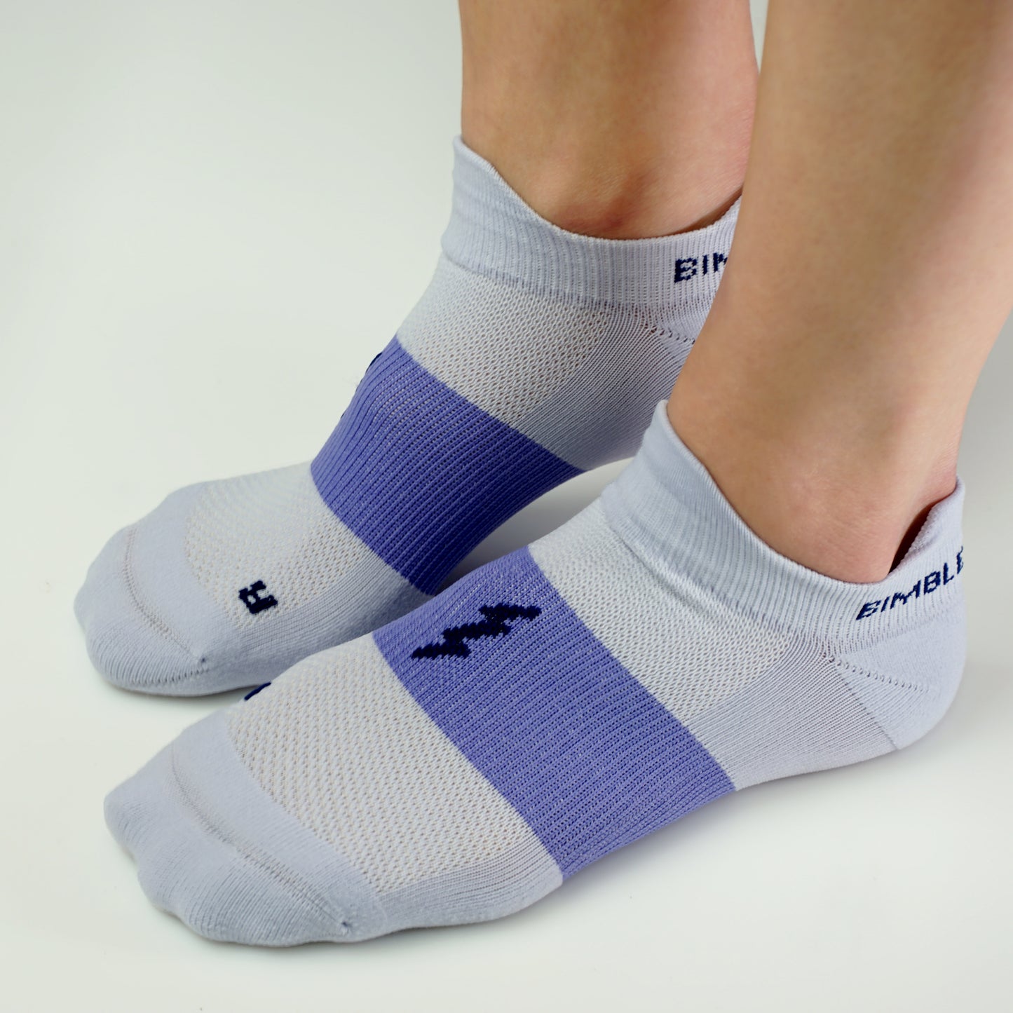 Pastel Purple No Show Socks