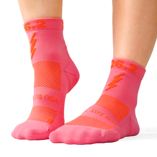 Marathon 26.2 Mid Crew Pink