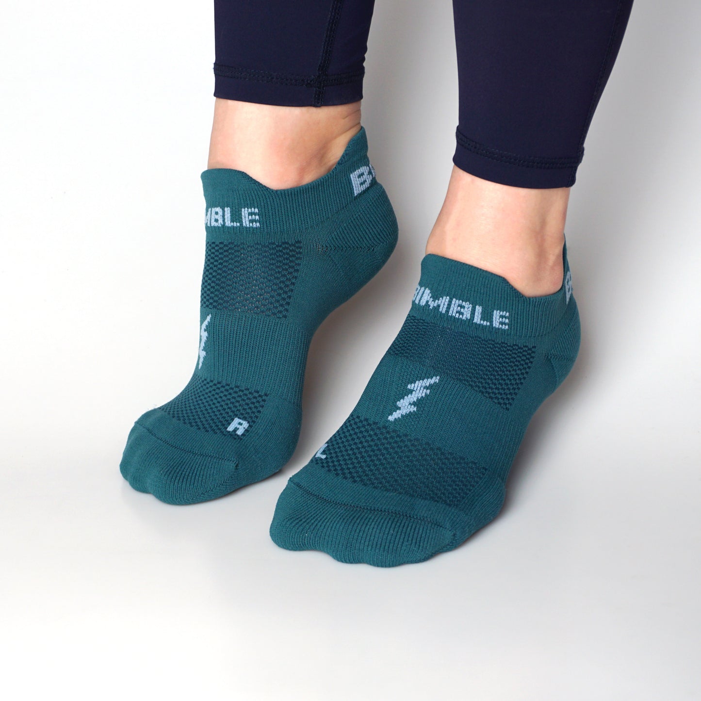 Classic Teal Ankle Socks