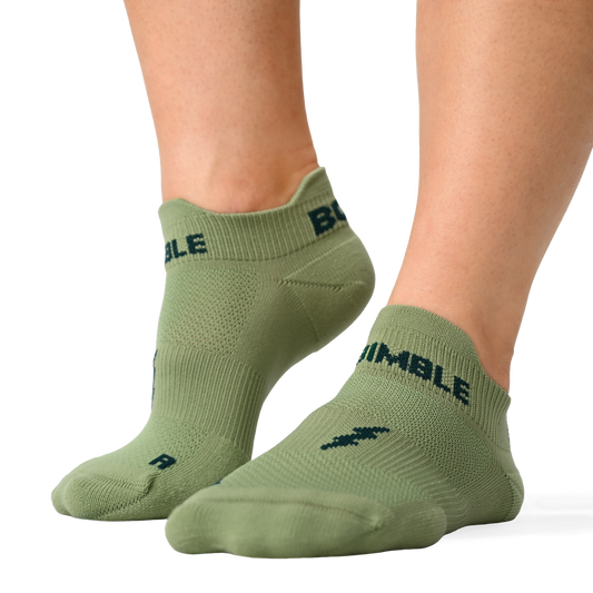 Classic Green Ankle Socks