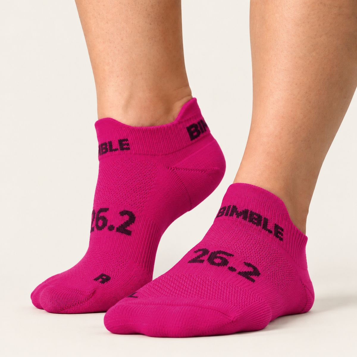 26.2 Pink Ankle Socks