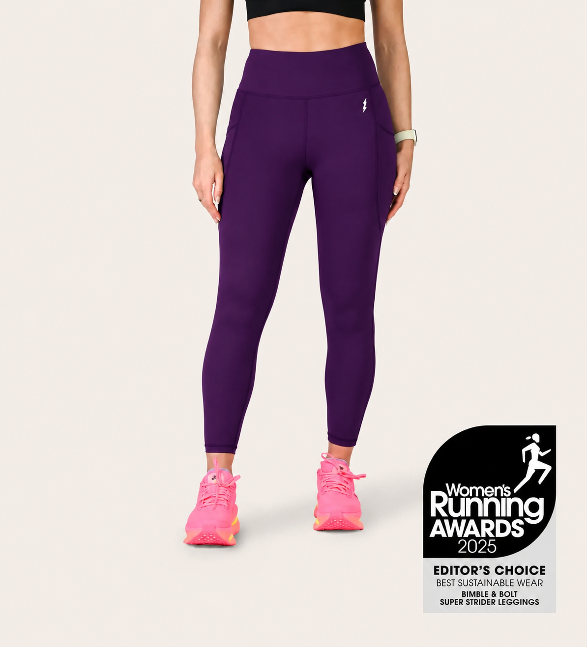 7/8 RUNNING LEGGINGS DARK ORCHID
