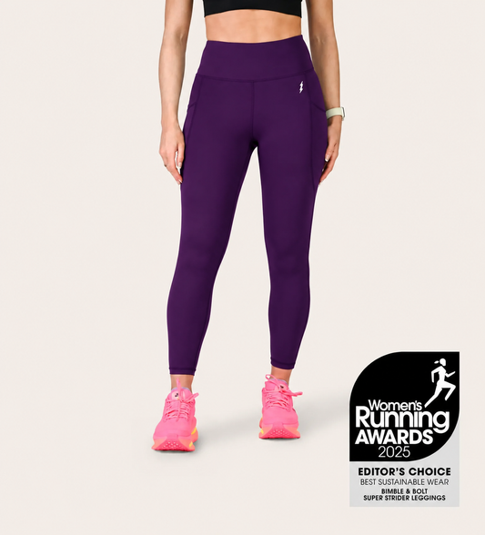 7/8 RUNNING LEGGINGS DARK ORCHID