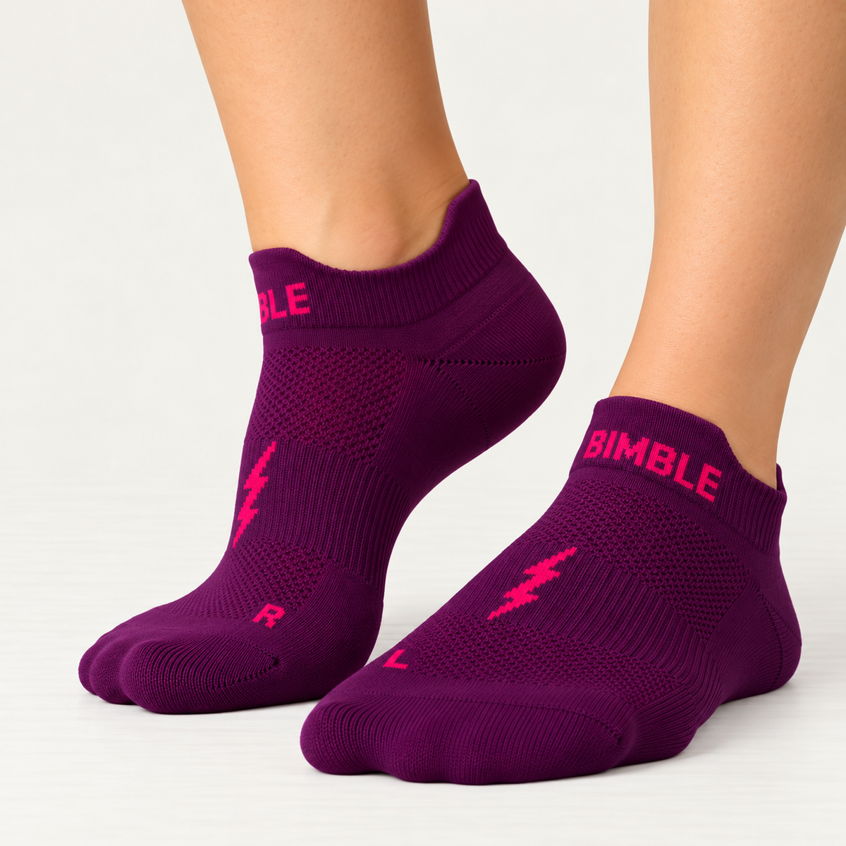 Mulberry Plum Ankle Socks