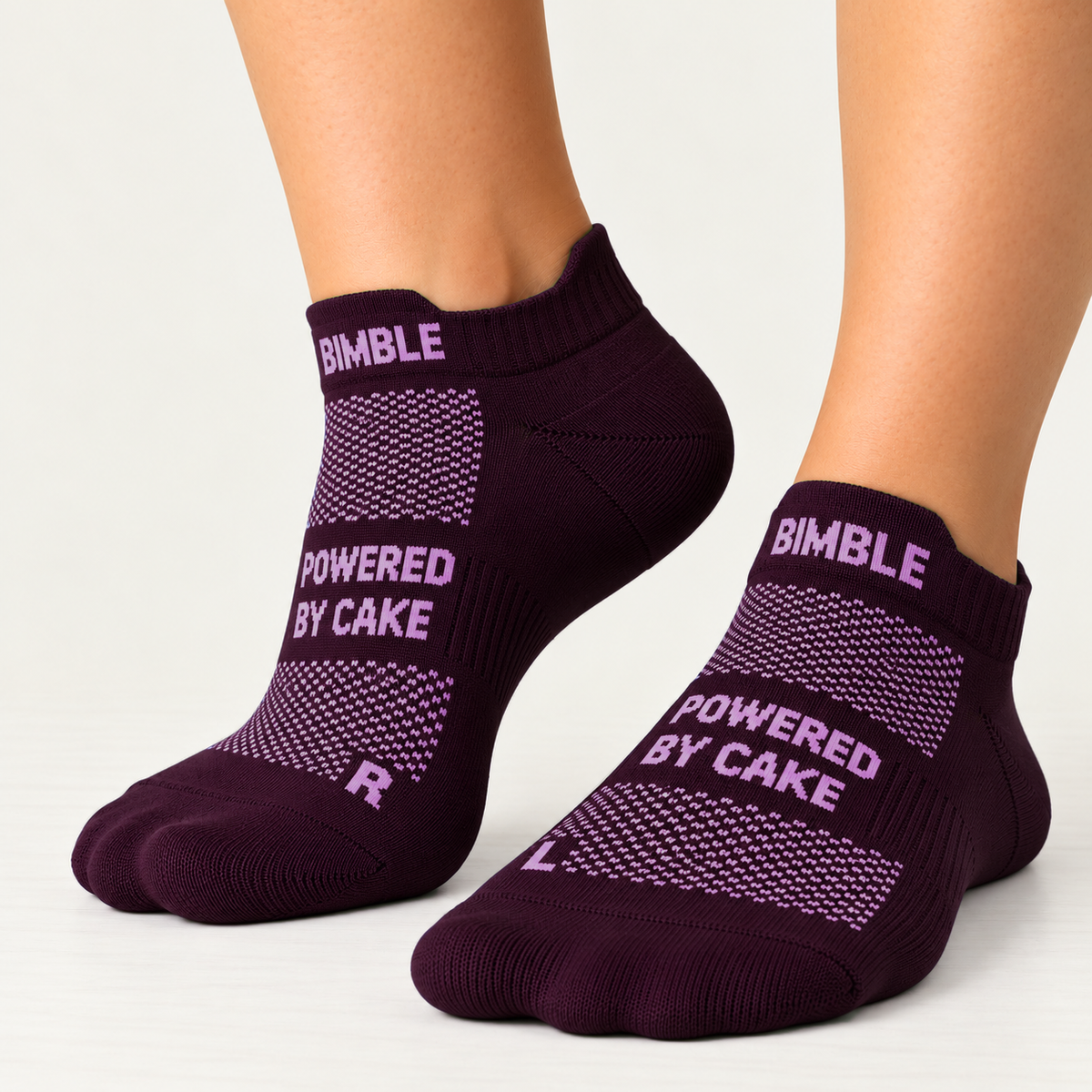 Powered By Cake Ankle Socks