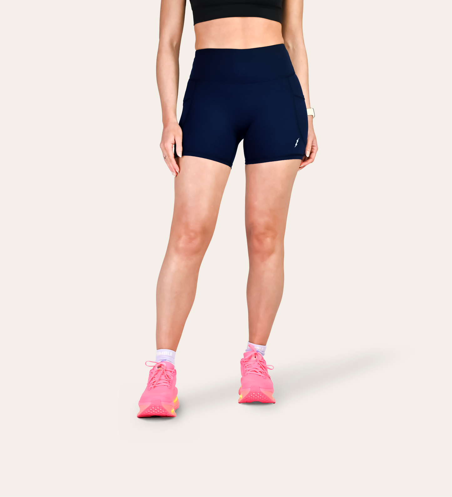 4" RUN SHORTS MIDNIGHT