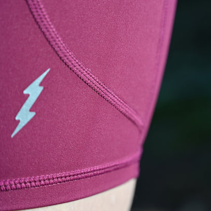 Berry Soft Strider Shorts 6"