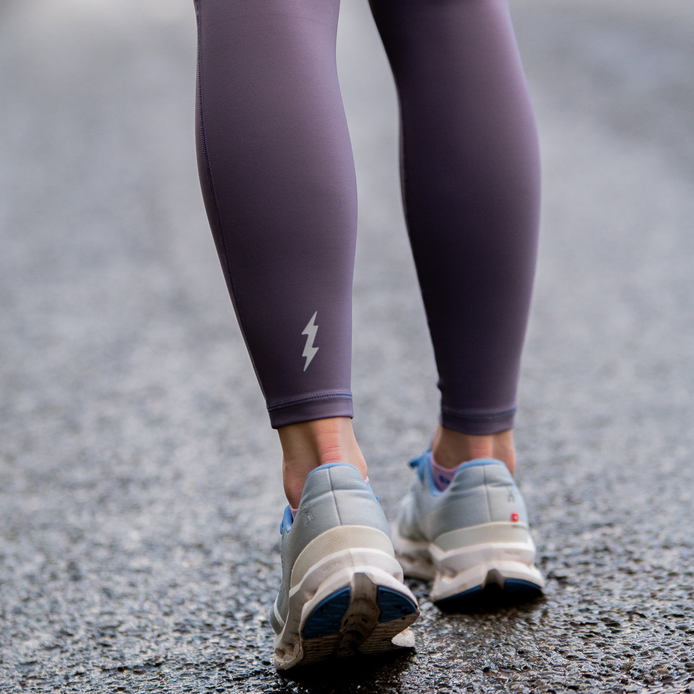 Purple hot sale running tights