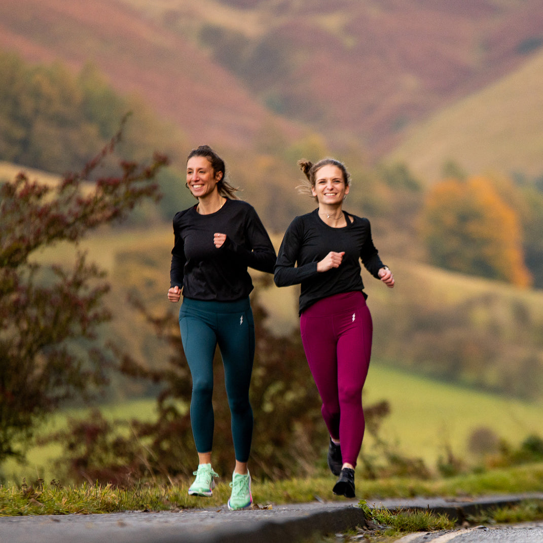 Berry Berry Soft Strider Running Leggings