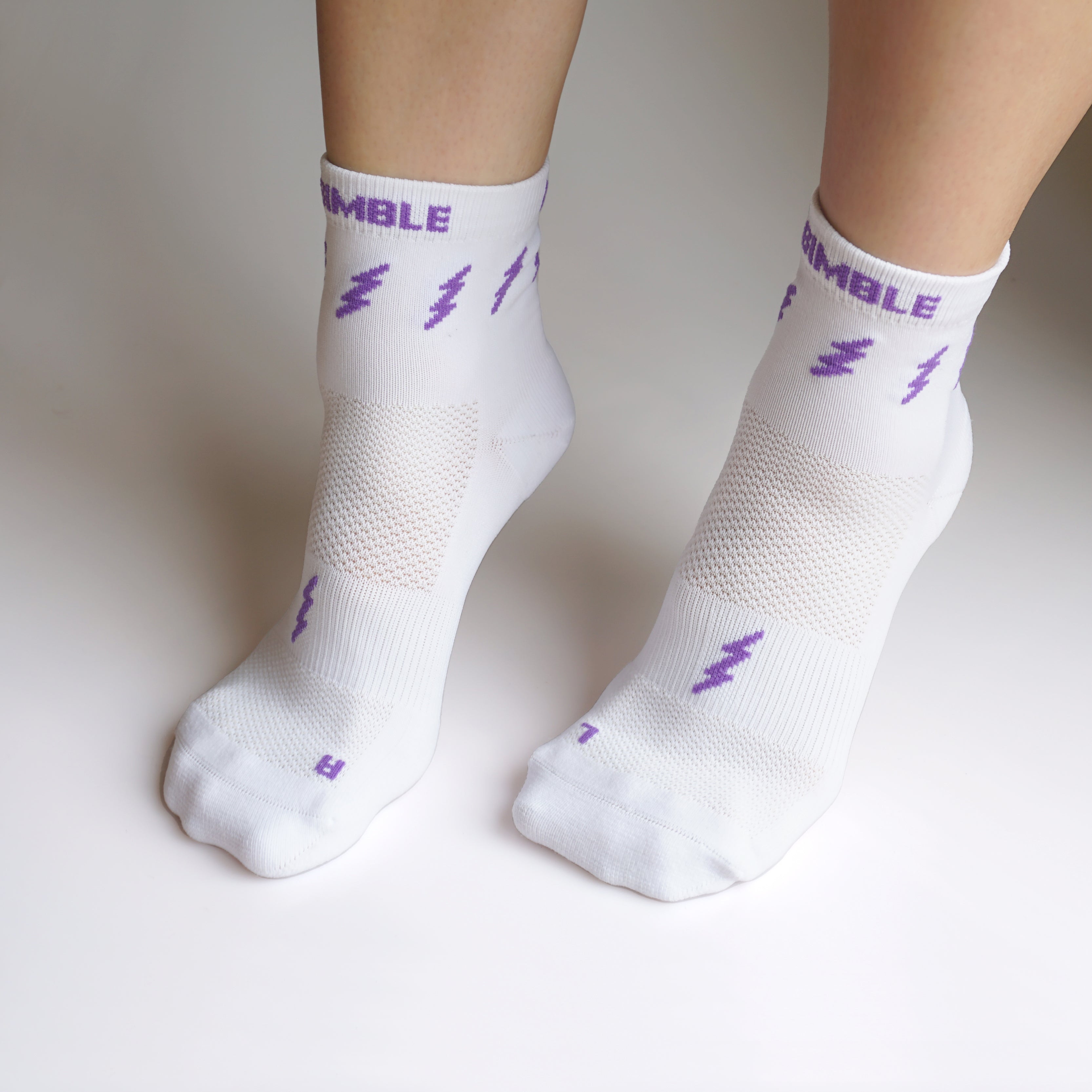 Mid crew running on sale socks