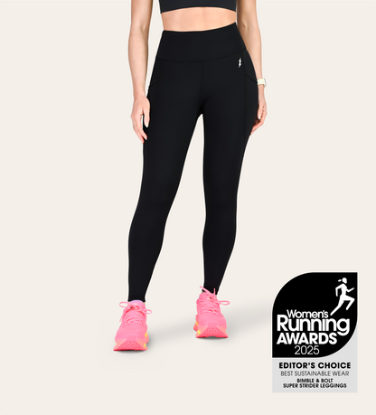 8/8 RUNNING LEGGINGS BLACK