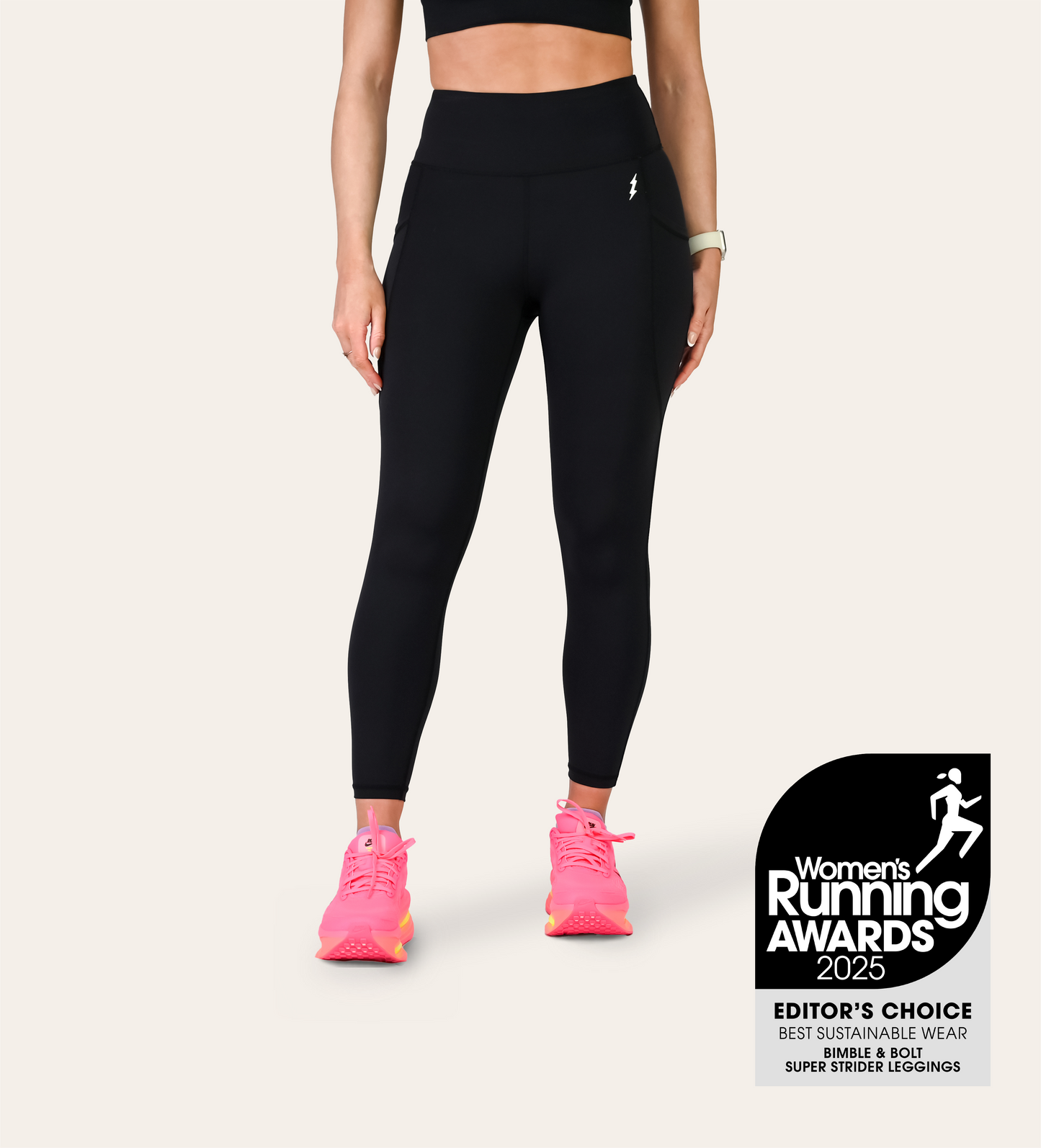 7/8 RUNNING LEGGINGS BLACK