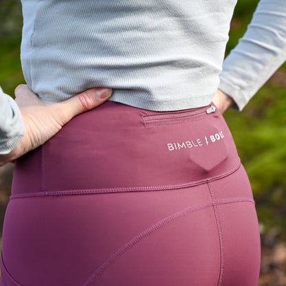 8/8 RUNNING LEGGINGS MULBERRY