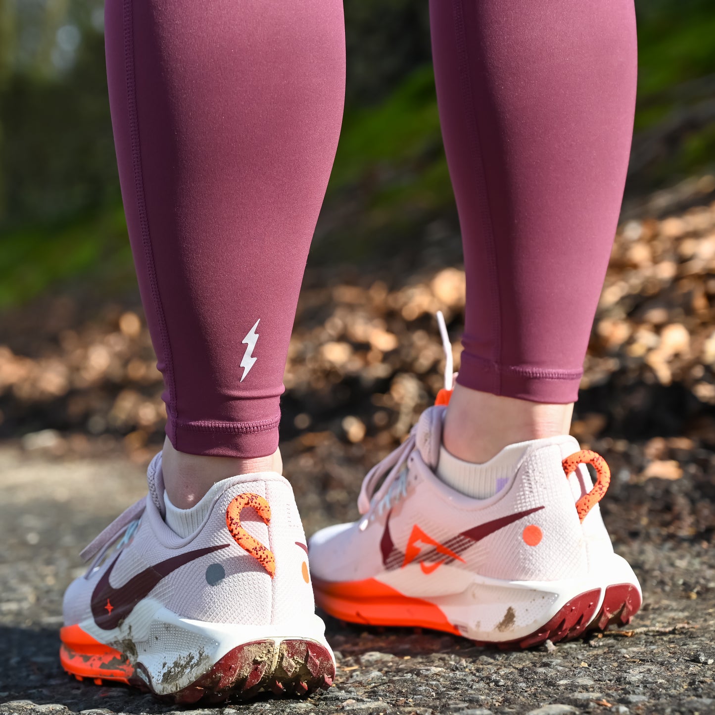 8/8 RUNNING LEGGINGS MULBERRY
