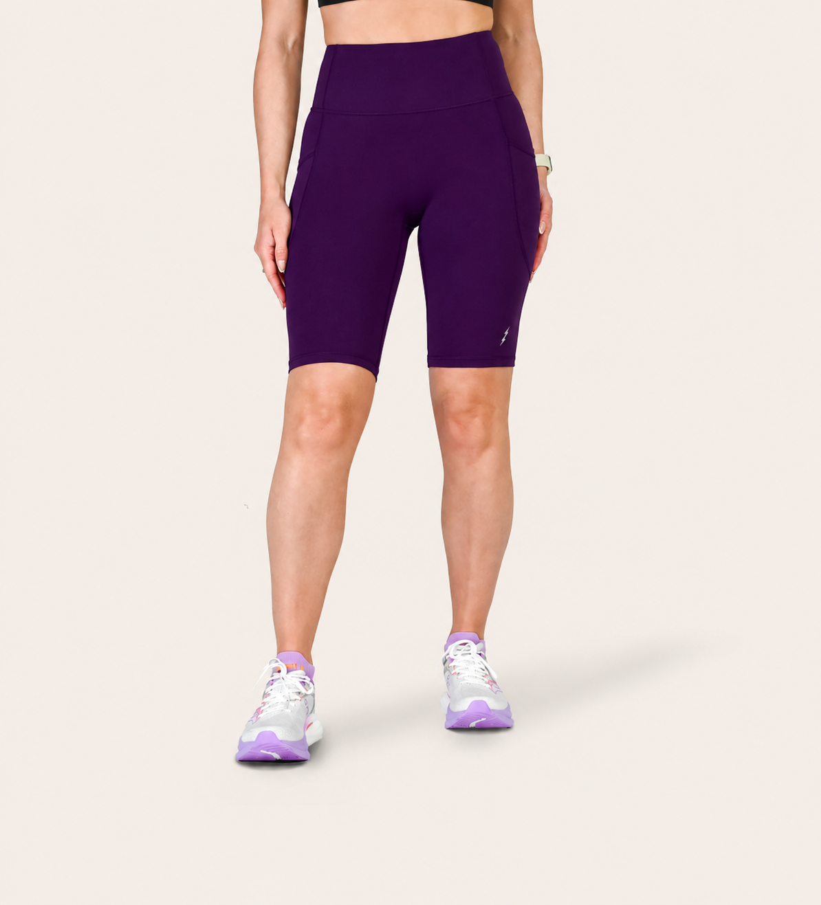 10" RUN SHORTS DARK ORCHID
