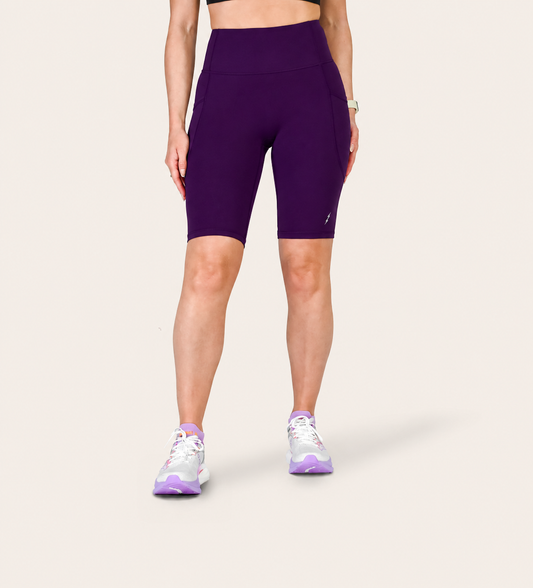 10" RUN SHORTS DARK ORCHID