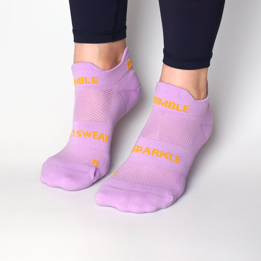 I don't Sweat, I sparkle Ankle Socks