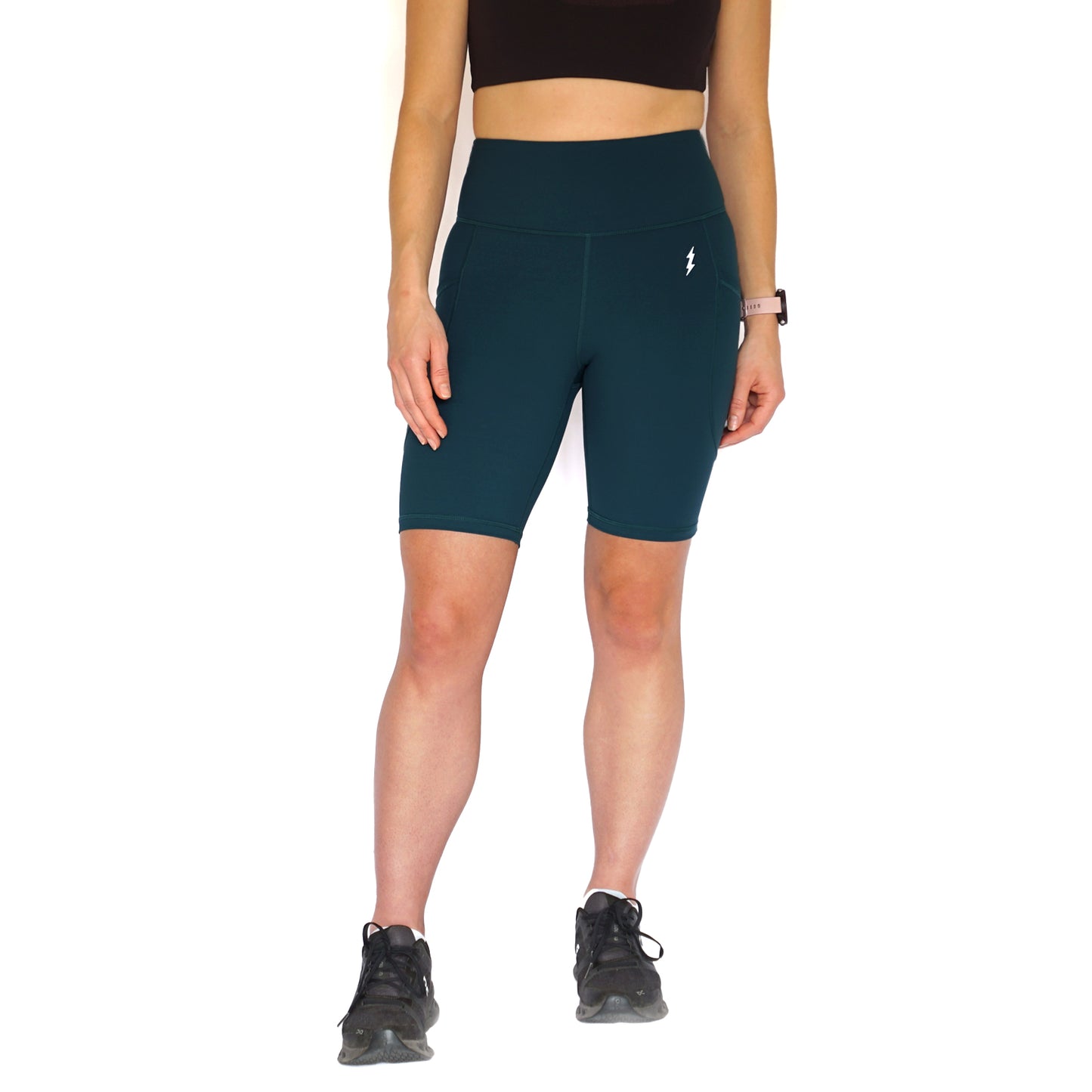 Mermaid Teal Super Strider Shorts 8"