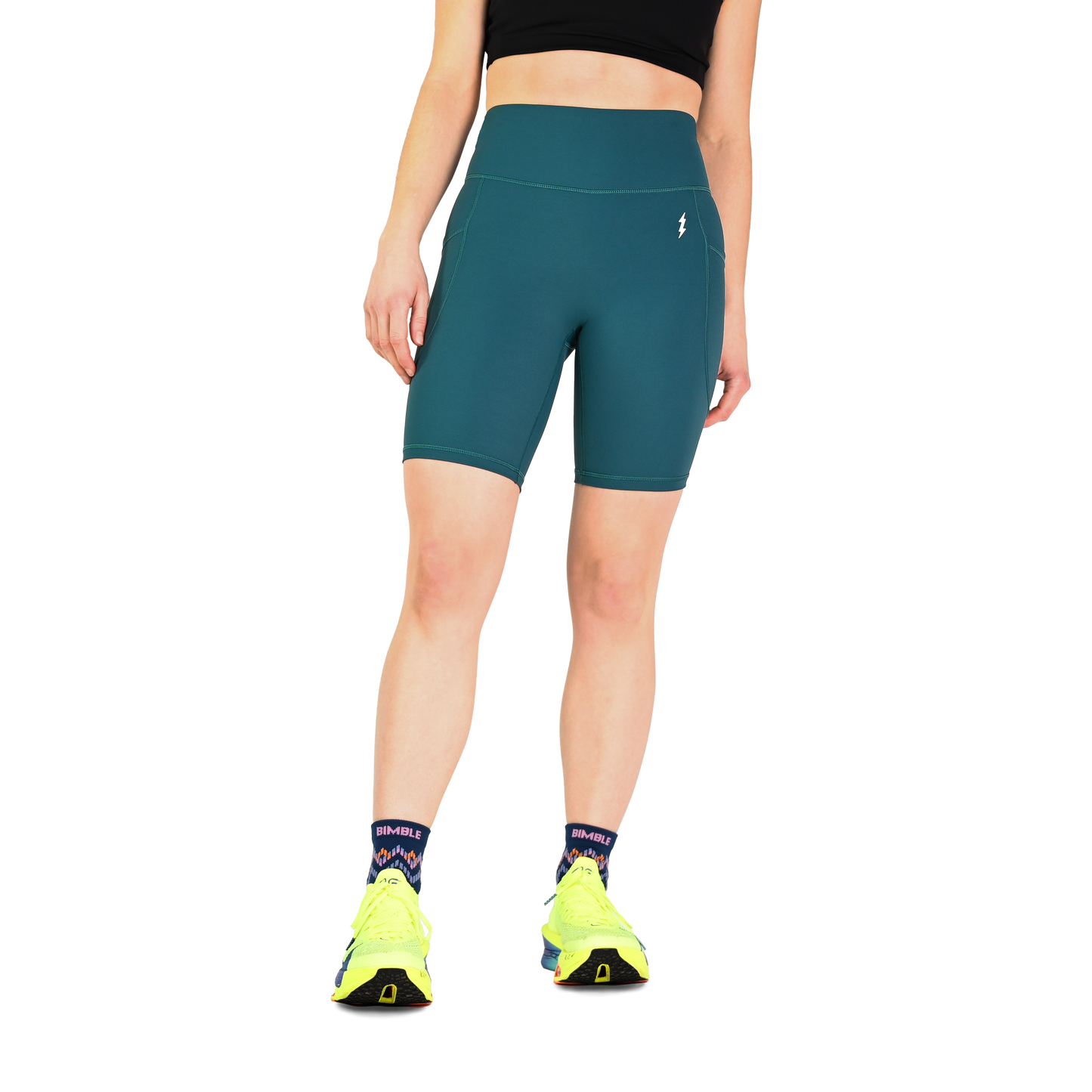 Mermaid Teal Super Strider Shorts 8"