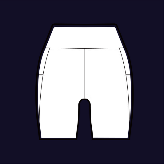 Midnight Super Strider Shorts 6"