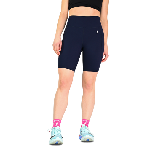 Midnight Super Strider Shorts 8"