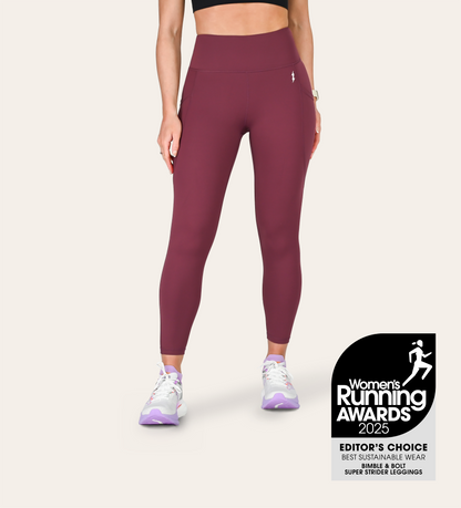 7/8 RUNNING LEGGINGS MULBERRY