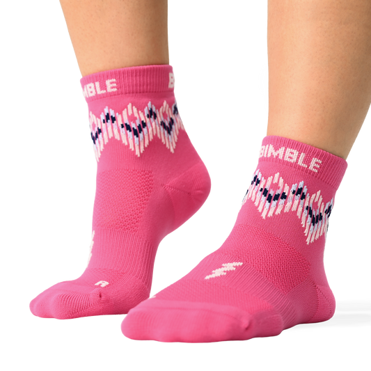 Pink Peaks Mid Crew