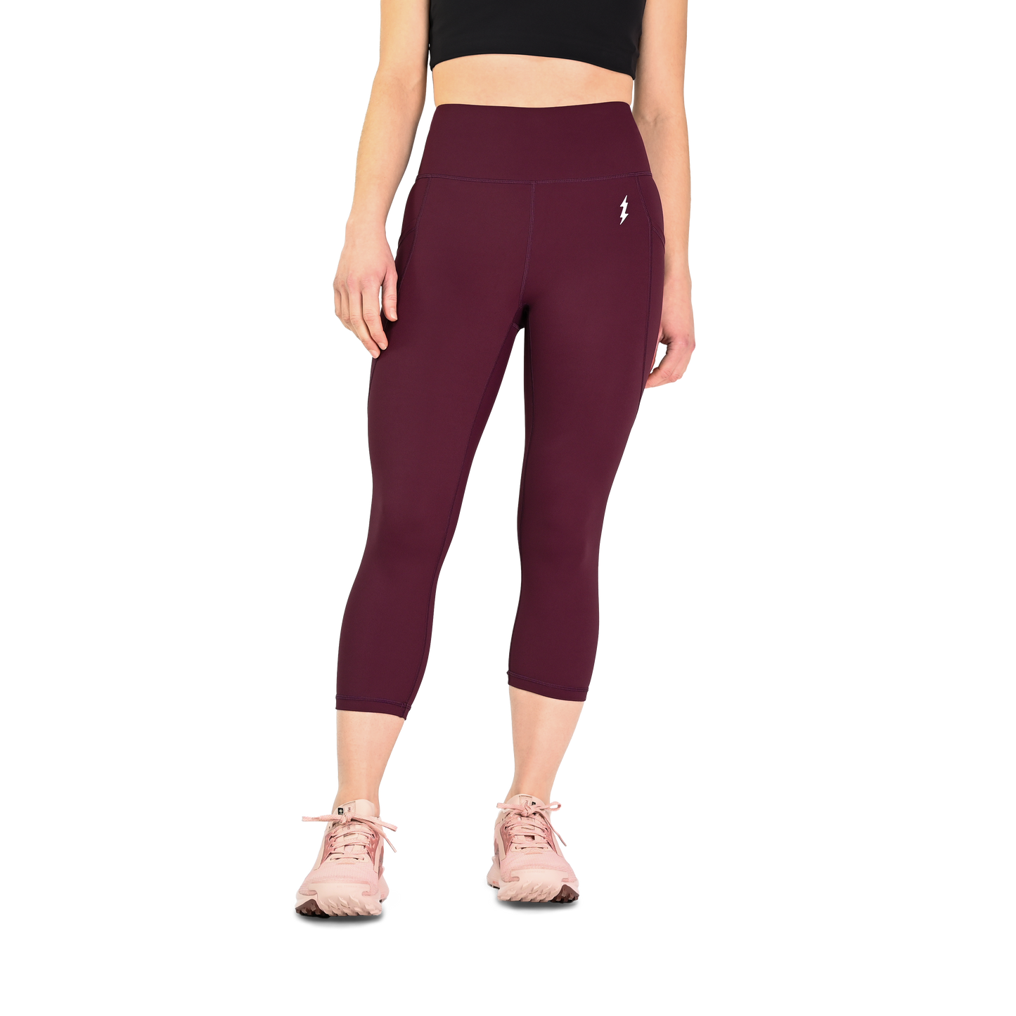 Wine Soft Strider Cropped