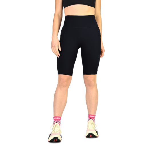 Bimble Black Super Strider Shorts 10"