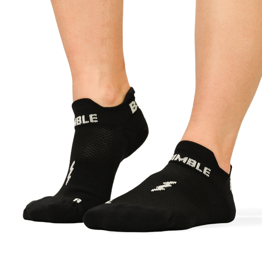 Black No-Show Socks