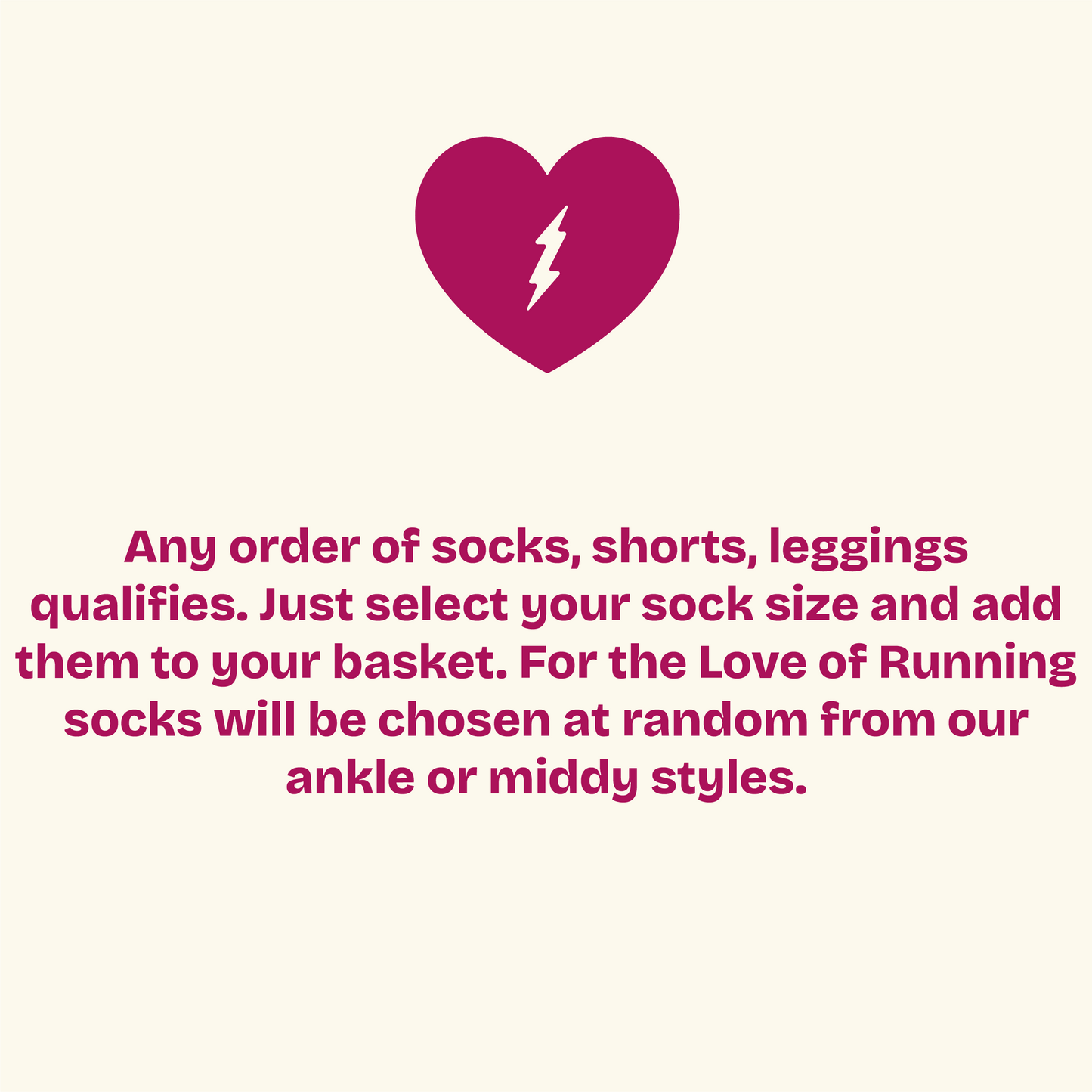 For The Love Of Running Socks