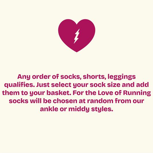 For The Love Of Running Socks