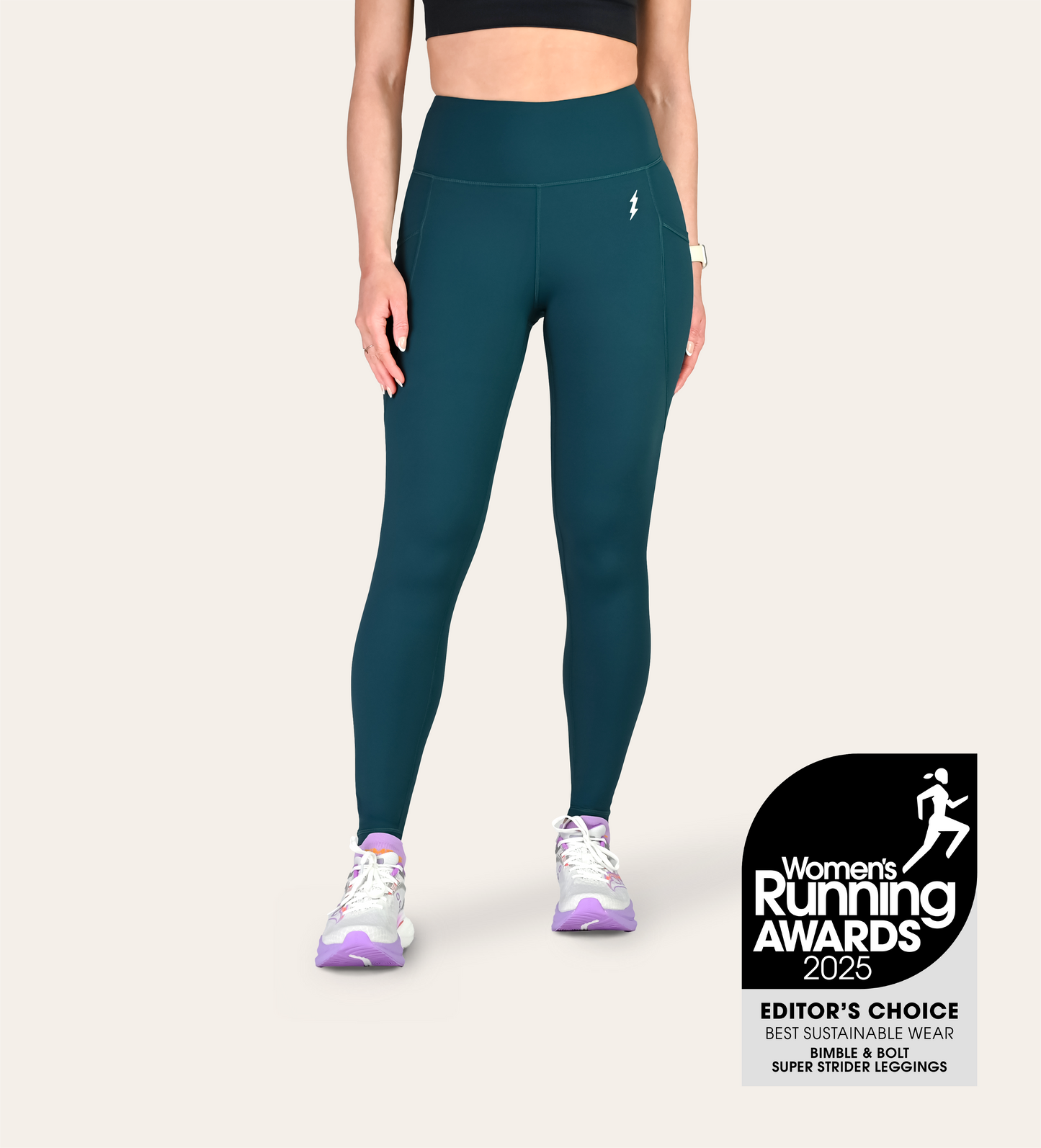 8/8 RUNNING LEGGINGS MERMAID TEAL
