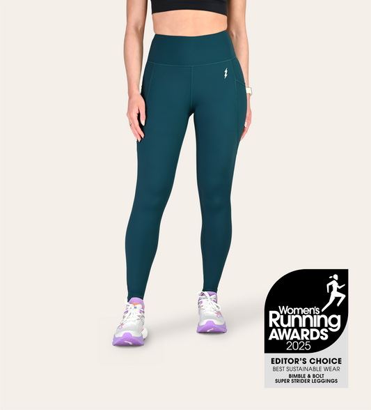 8/8 RUNNING LEGGINGS MERMAID TEAL