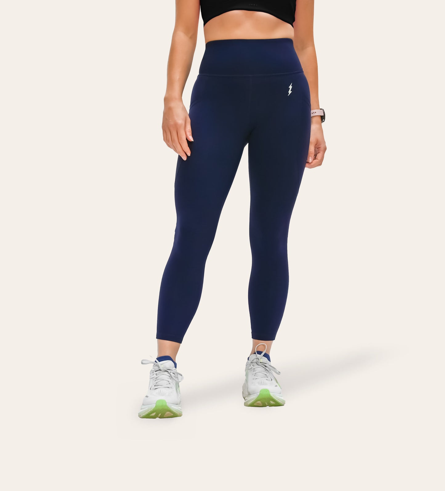 6/8 RUNNING LEGGINGS MIDNIGHT