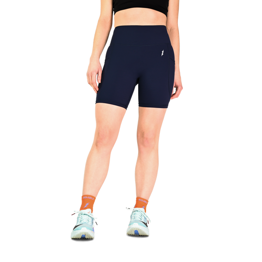 Midnight Super Strider Shorts 6"