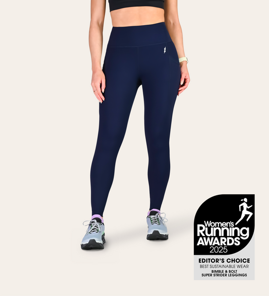 8/8 RUNNING LEGGINGS MIDNIGHT