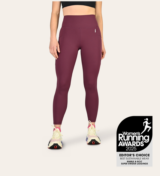 7/8 RUNNING LEGGINGS MULBERRY