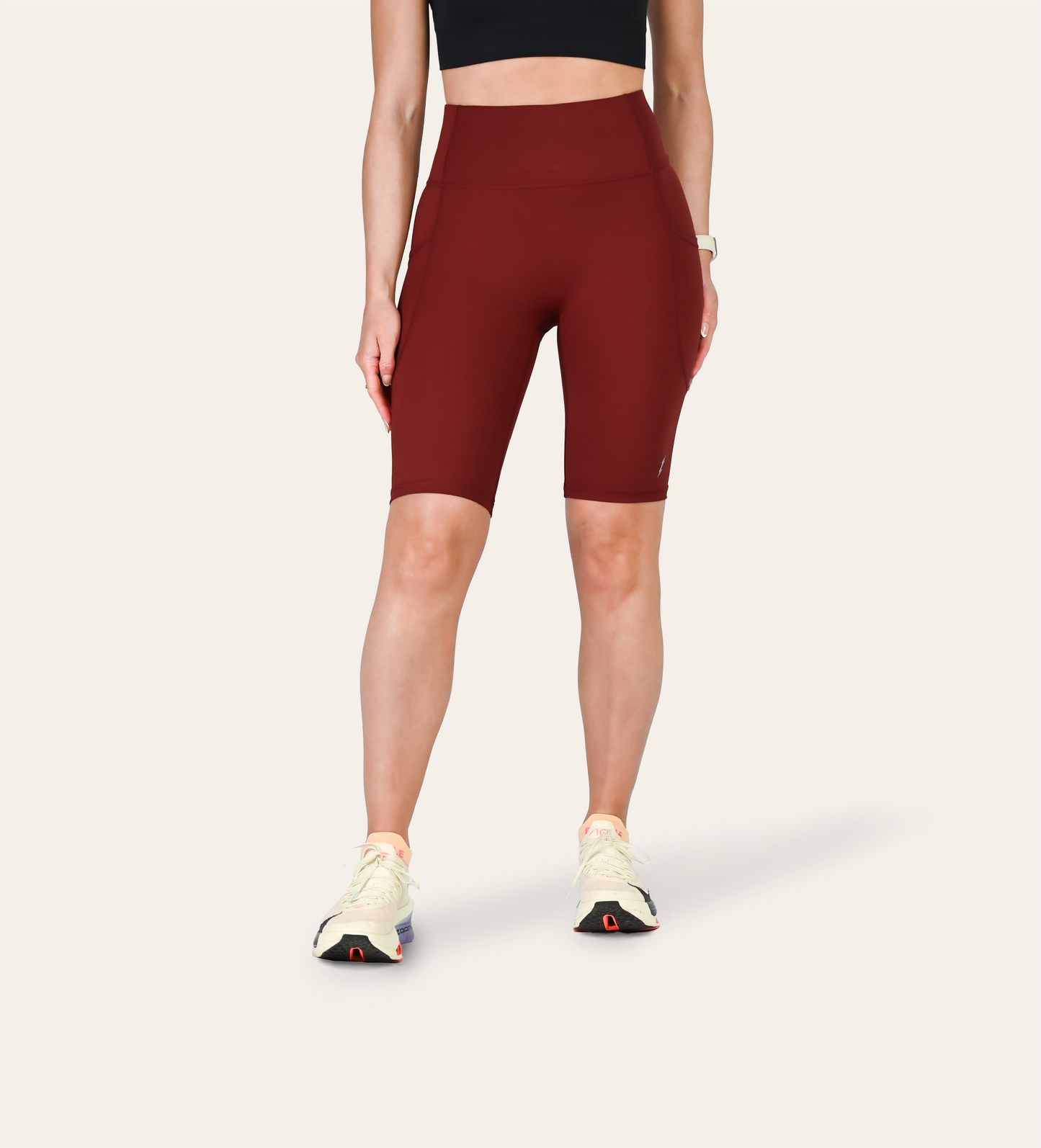 10" RUN SHORTS RED DUNE