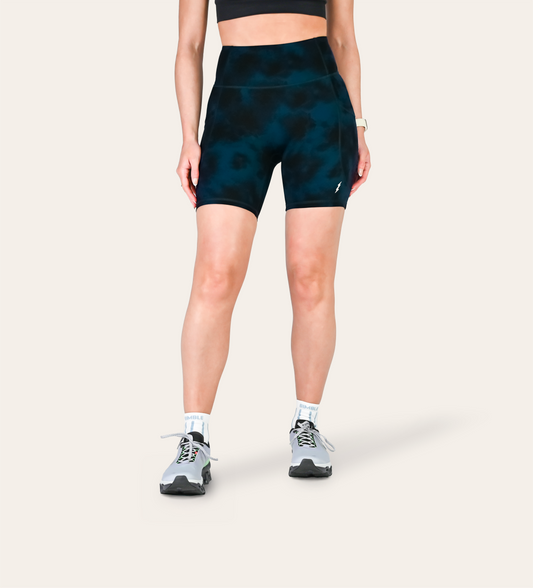 6" RUN SHORTS TEAL NOVA